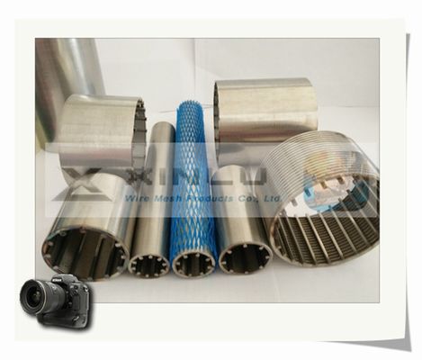 Rohr-Geldstrafe des Brunnenfilter-DN60 50 Mikrometer gekerbtes Filterrohr für Getränk