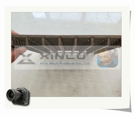Profil-Keil-Draht-Schirm-Platte schweißte Edelstahl 1.2x2m 3x5mm