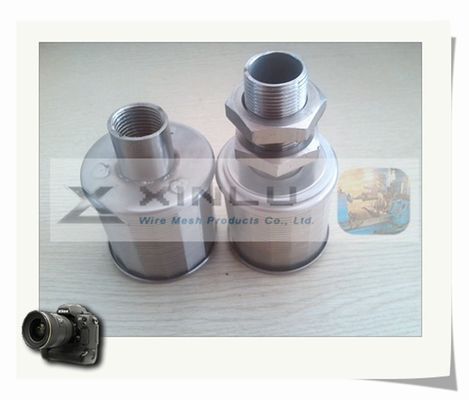 Edelstahl-Wasser-Filter versieht eingewickeltes M24 verlegte 1 Ton Flow Rate mit einer Düse