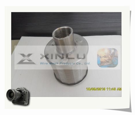 “ Dauerhafte Wasserbehandlungs-Filter-Düse der G3/4 Sandfilter-Düsen-0.25mm des Schlitz-316L