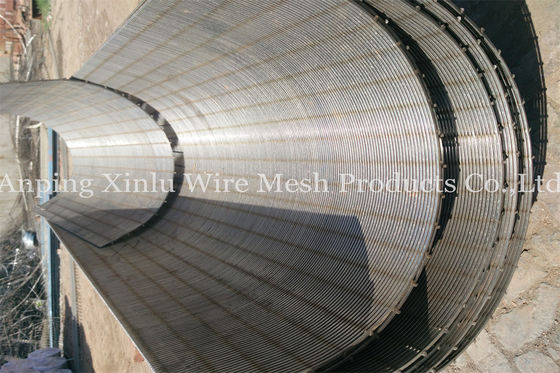 Filtersieb-Juice Processing Static Wedge Wire-Schirm SS 304 Sieb-304L
