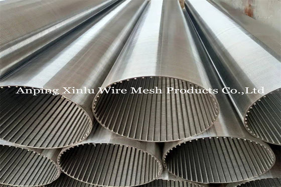 12&quot; 300mm Vee Wire Wrapped Johnson Screen Rohr für Erdölbohrung