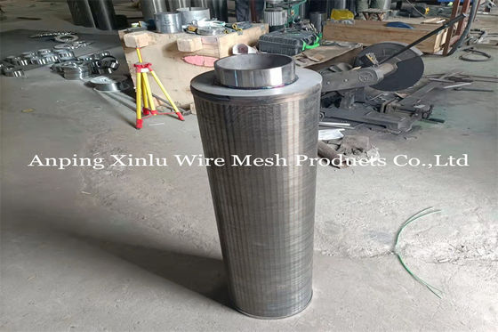 250mm 15 Mesh Stainless Steel Johnson Wire Verpackungs-Sieb-Rohr-Schirm-Verbindungs-Flansch