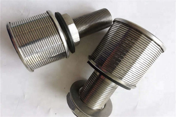 Einröhrige JOhnson Wire Screen Nozzle Flow-Rate 1 Ton Water Filter Nozzle