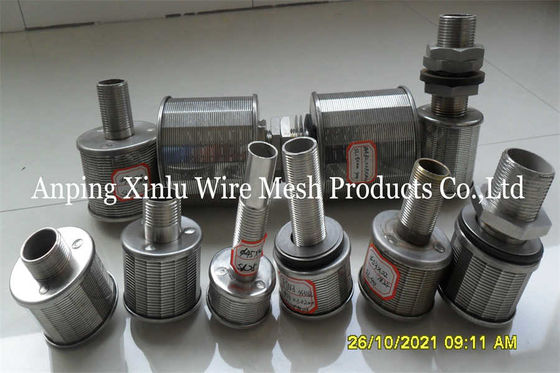 SS316L-Schirm Johnson Water Filter Nozzles For Sugar Mill Plant