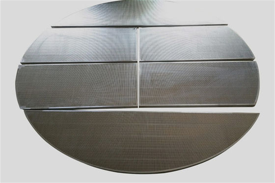 Gemeinsame Art Keil-Draht-Stützgitter des Durchmesser-1250mm X des Schlitz-0.5mm für Ion Exchangers