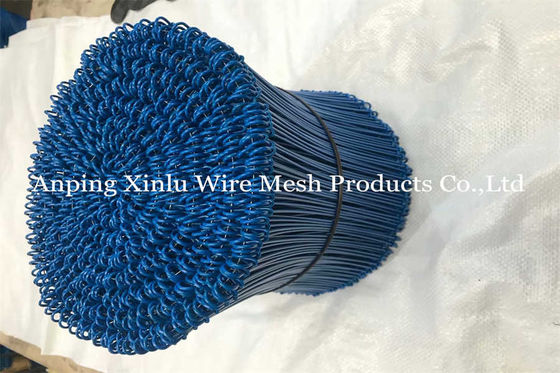 19Gauge Gelb Rot Blau PVC BeschichtetFarbe Doppelschleifer-Strahlband für die Bündelung mit 20% Verlängerungsrate