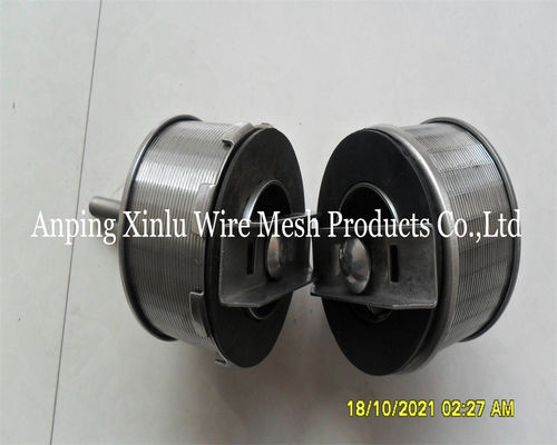 Double Flow Johnson Wedge Wire Hastelloy C Filter Düse 300PSI mit Schraube M10