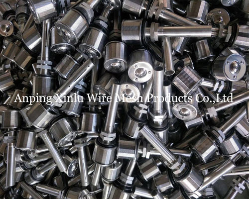 2 Tonnen Johnson Wire Wrapped Screen-Düse aus SS316L mit langem Hals und NPT-Gewinde