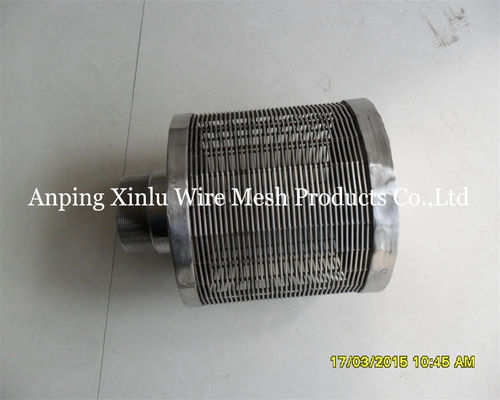 5 Ton Wedge Wire Construction Water der Filter versieht den 108 Schirm-Durchmesser mit einer Düse