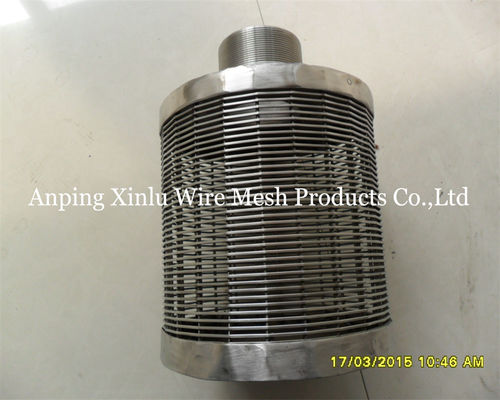 5 Ton Wedge Wire Construction Water der Filter versieht den 108 Schirm-Durchmesser mit einer Düse
