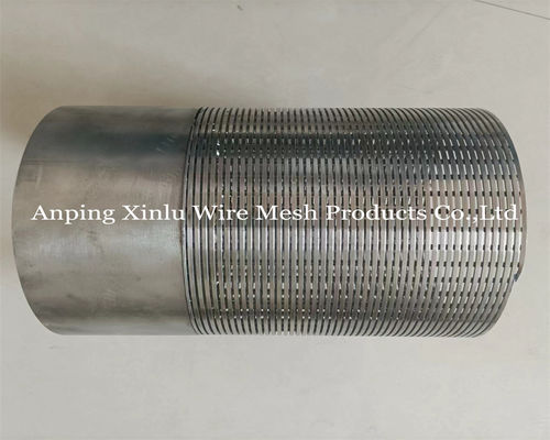 8-5/8 Keine Magnetische SS205 Johnson Wedge Drahtschirmrohr 20 Fuß lang Pickling für die Wasserbehandlung und Öl- und Gasindustrie