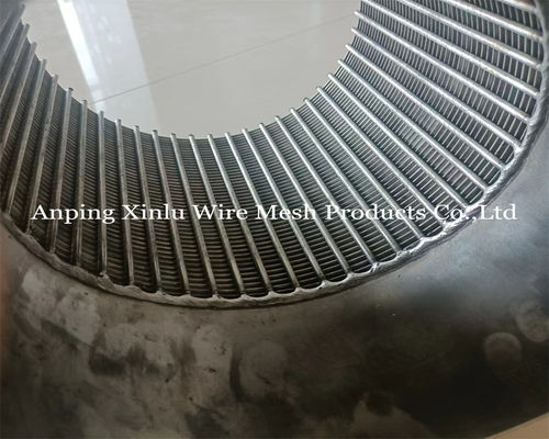 8-5/8 Keine Magnetische SS205 Johnson Wedge Drahtschirmrohr 20 Fuß lang Pickling für die Wasserbehandlung und Öl- und Gasindustrie