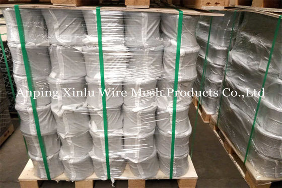 Premium galvanisierte Schnürdraht 4000 Stück pro Bundle PVC beschichtet Finish Gebäude Q195 galvanisierte Doppelschleife Draht Bindungen