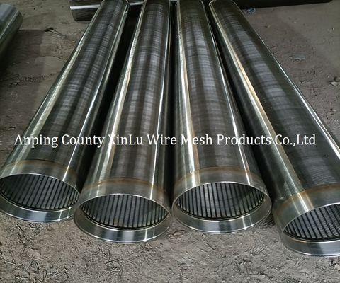 Gewickeltes Draht 2,2x3,5mm Edelstahl Johnson Well Strainer Tube für Brunnenfiltration