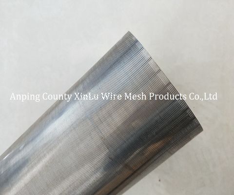 Rundes des Edelstahl-316L Schlitz-Keil-Draht-Rohr des Filterelement-30mm nicht magnetisch