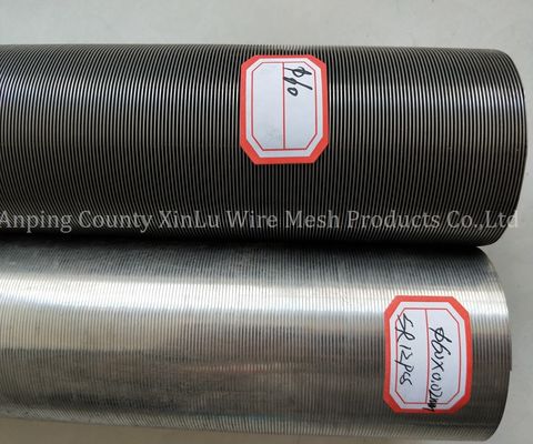 Rundes des Edelstahl-316L Schlitz-Keil-Draht-Rohr des Filterelement-30mm nicht magnetisch