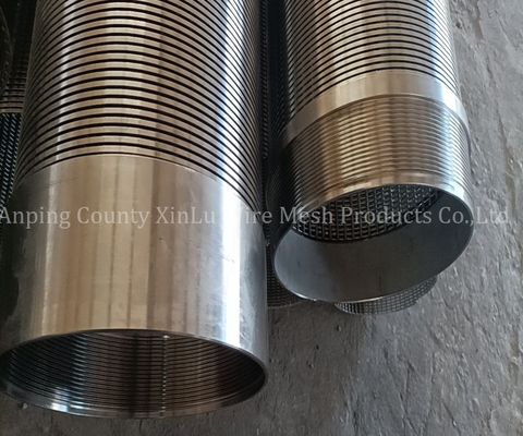Edelstahl Filter des Filterrohr-Verpackung Draht Keil 9-5/8“