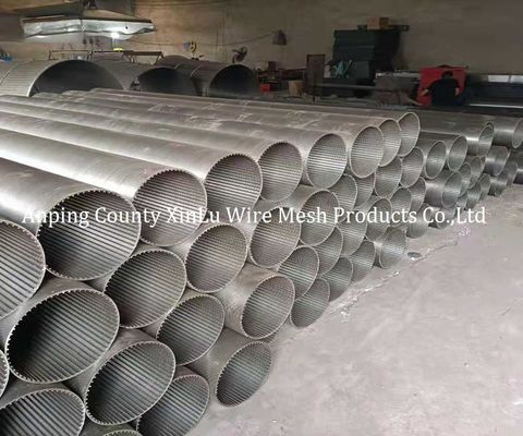 Edelstahl Filter des Filterrohr-Verpackung Draht Keil 9-5/8“