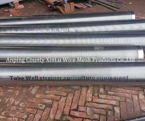 Edelstahl Filter des Filterrohr-Verpackung Draht Keil 9-5/8“