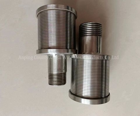 Einfache Installation Hastelloy C Draht umwickelte Bildschirm Düse für Duplex Edelstahl 2205 Johnson Filter Düse
