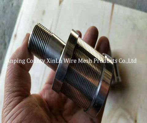 Einfache Installation Hastelloy C Draht umwickelte Bildschirm Düse für Duplex Edelstahl 2205 Johnson Filter Düse