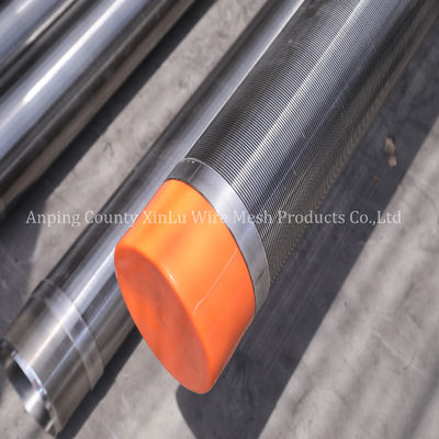14" Wasserbrunnenschirm Rohr 3x5mm Q5.0mm Keildraht, 300 PSI Kollapsdruck