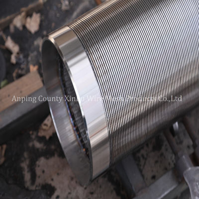 14" Wasserbrunnenschirm Rohr 3x5mm Q5.0mm Keildraht, 300 PSI Kollapsdruck