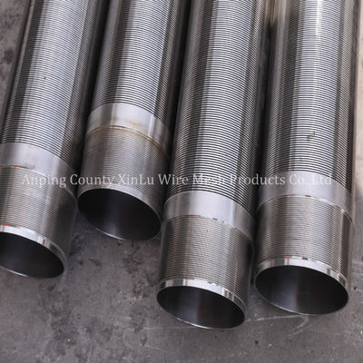 14" Wasserbrunnenschirm Rohr 3x5mm Q5.0mm Keildraht, 300 PSI Kollapsdruck