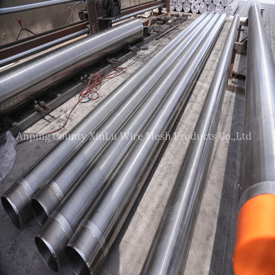 14&quot; Edelstahl 321 Keildraht Wickel Johnson Screen Tube in der chemischen Industrie