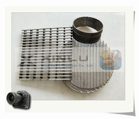 Keil-Draht 100 Mesh Filter Screen Stainless Steel fertigte für Wasserbehandlung besonders an