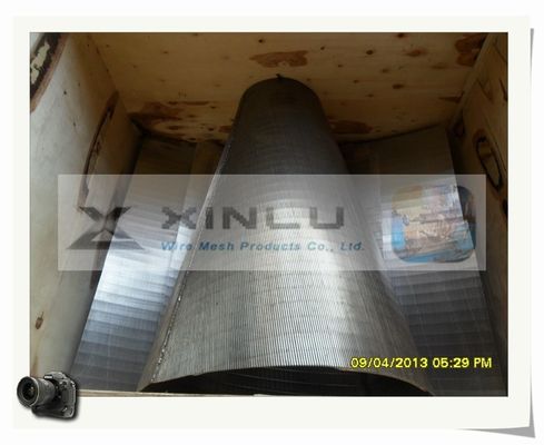 Keil-Draht 100 Mesh Filter Screen Stainless Steel fertigte für Wasserbehandlung besonders an