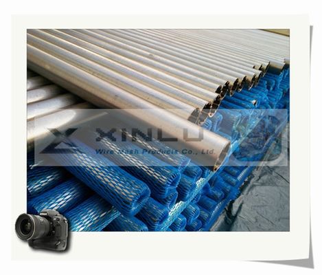 V-Form Draht wickelte Schirme geschweißtes 316L SS kerbte Durchmesser des Rohr-50 des Mikrometer-33mm ein