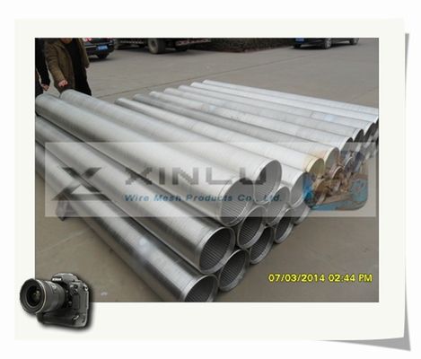 10-3/4“ versanden Sie Steuerung Johnson Screen Tube 6m kein magnetisches Edelstahl-Filterrohr