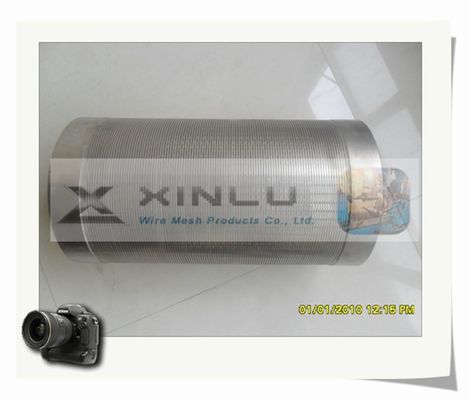 10-3/4“ versanden Sie Steuerung Johnson Screen Tube 6m kein magnetisches Edelstahl-Filterrohr