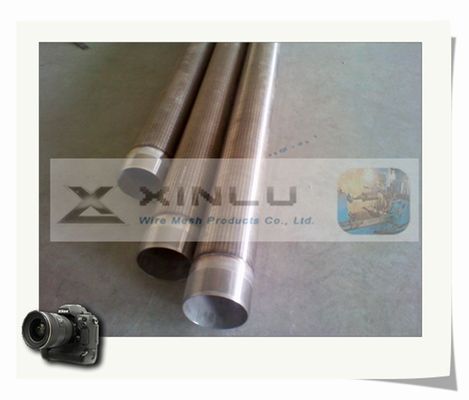 30 - 3000 Draht galvanisierte des Mikrometer-Filter-Keil-Draht-Filterrohr-V Kohlenstoffstahl-Rohr