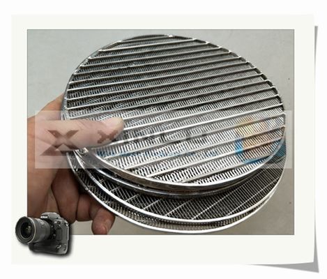 Profil-Keil-Draht-Schirm-Platte schweißte Edelstahl 1.2x2m 3x5mm