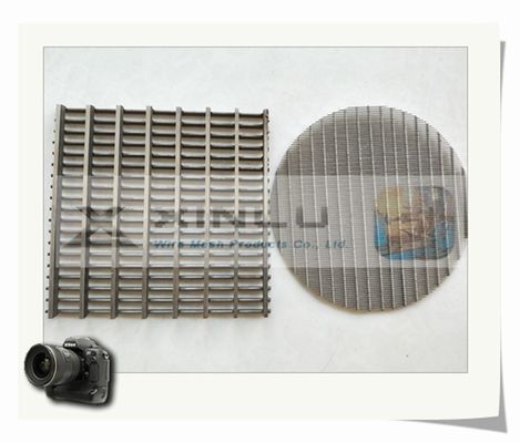 Profil-Keil-Draht-Schirm-Platte schweißte Edelstahl 1.2x2m 3x5mm