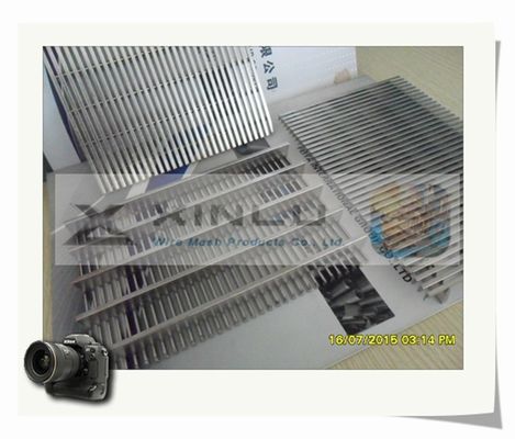 Profil-Keil-Draht-Schirm-Platte schweißte Edelstahl 1.2x2m 3x5mm