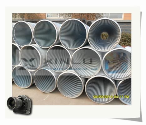 30 - 3000 Draht galvanisierte des Mikrometer-Filter-Keil-Draht-Filterrohr-V Kohlenstoffstahl-Rohr