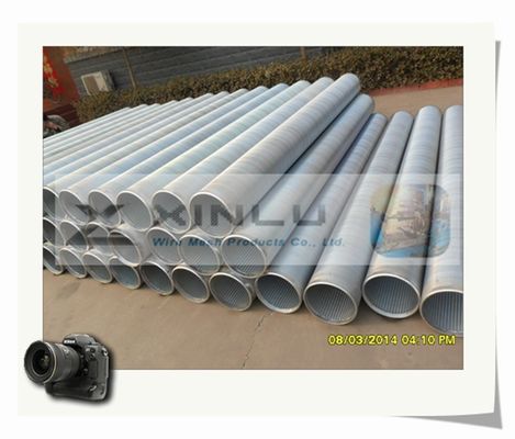 30 - 3000 Draht galvanisierte des Mikrometer-Filter-Keil-Draht-Filterrohr-V Kohlenstoffstahl-Rohr