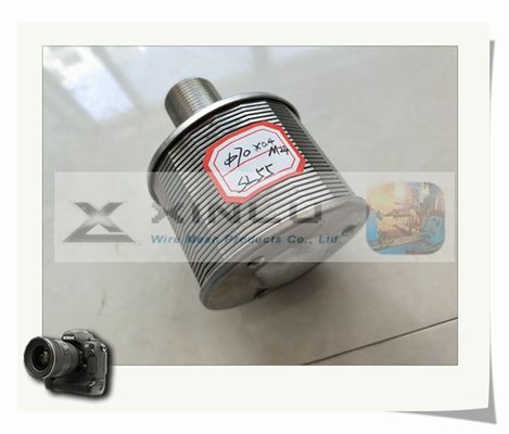 Sieb-Wasser-Filter DN 82mm versieht Johnson Stainless Steel Double Head mit einer Düse