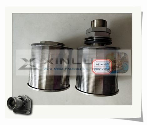 Sieb-Wasser-Filter DN 82mm versieht Johnson Stainless Steel Double Head mit einer Düse