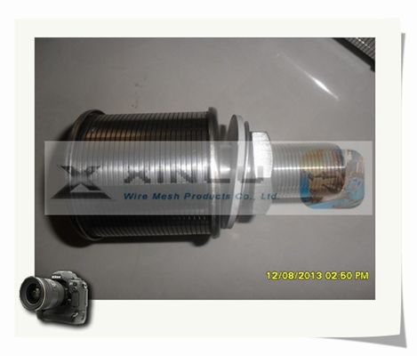 1,5 wickelte Ton Sand Water Filter Nozzles-Draht 0.2mm Schlitz 57mm DN ein
