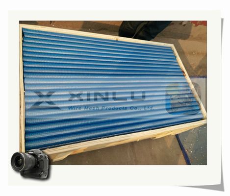 Runden-Rohr kerbte des Edelstahl-304 316L Siebfilter des Draht-V