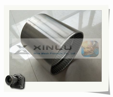 Draht-Filterrohr der Präzisions-V 25 - 300mm nicht magnetischer Edelstahl geschweißtes Rohr