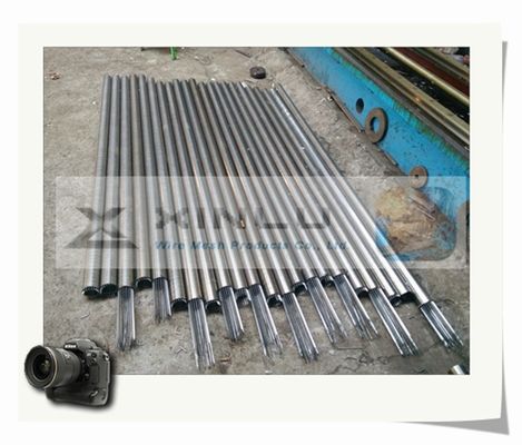 Filter-Wasser-Brunnenfilter-Rohr-Draht wickelte SS304L-V-Form Sieb-Rohr ein