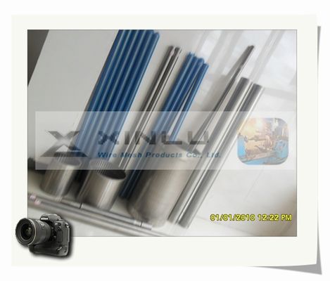 Filter-Wasser-Brunnenfilter-Rohr-Draht wickelte SS304L-V-Form Sieb-Rohr ein