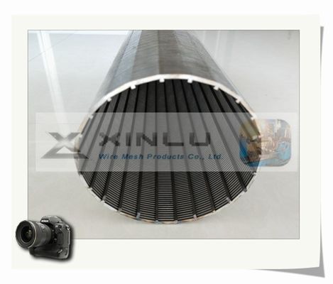 Durchmesser des Keil-Draht-Wasser-Brunnenfilter-Rohr-114mm nicht verstopft für die Entwässerung