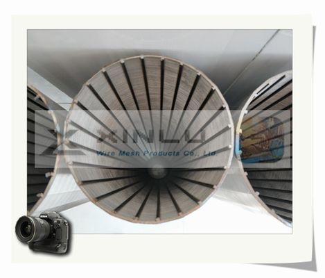 Durchmesser des Keil-Draht-Wasser-Brunnenfilter-Rohr-114mm nicht verstopft für die Entwässerung